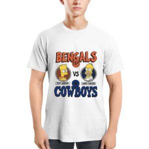 The Simpsons x Bengals Vs Cowboys Shirt 1 The Simpsons x Bengals Vs Cowboys Shirt