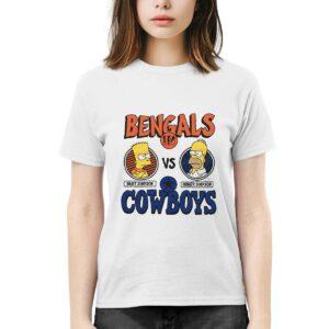 The Simpsons x Bengals Vs Cowboys Shirt 2 The Simpsons x Bengals Vs Cowboys Shirt