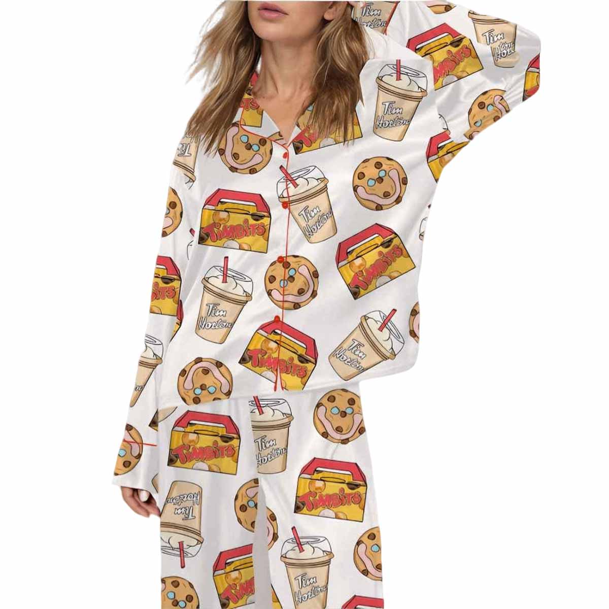 Timbits Satin Pajama Set Timbits Satin Pajama Set