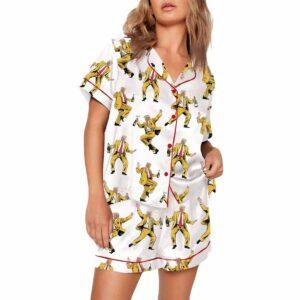Trump Dancing New Year New America Pajama Set Trump Dancing New Year New America Pajama Set