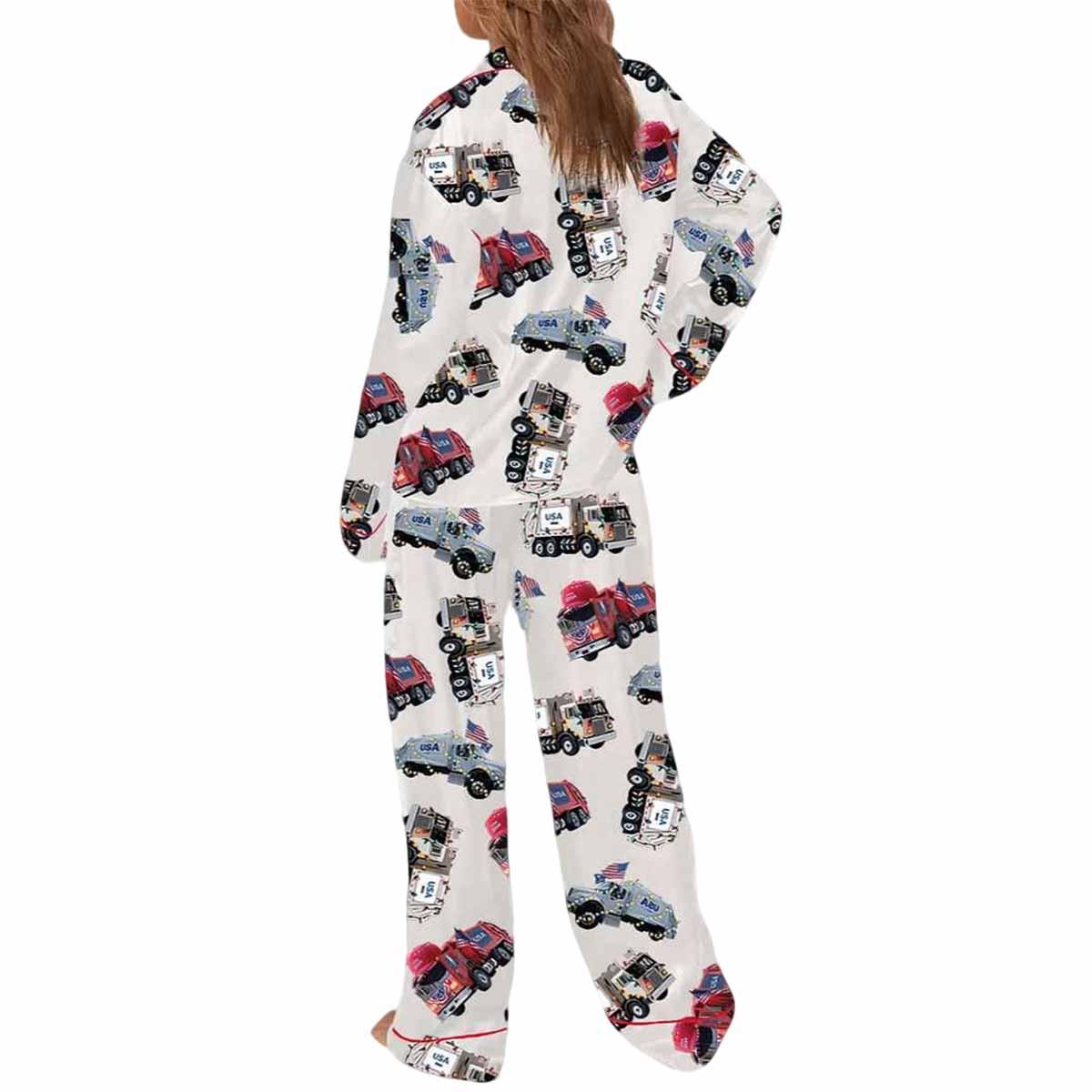 Trump Garbage Truck Pajama Set Trump Garbage Truck Pajama Set
