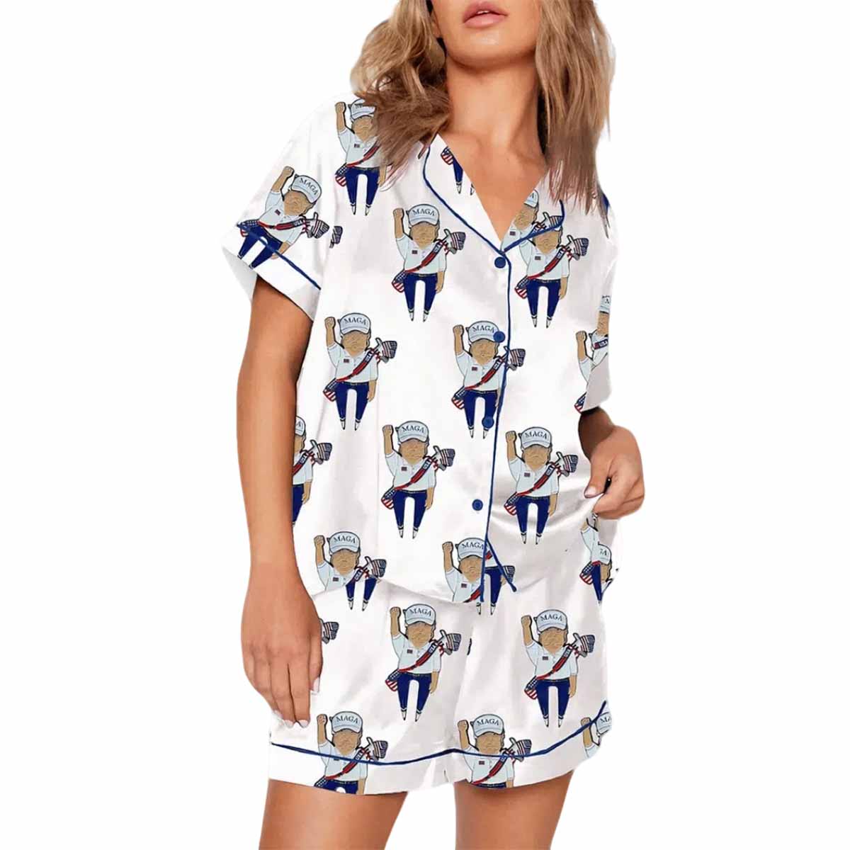 Trump MAGA Golf Pajama Set Trump MAGA Golf Pajama Set