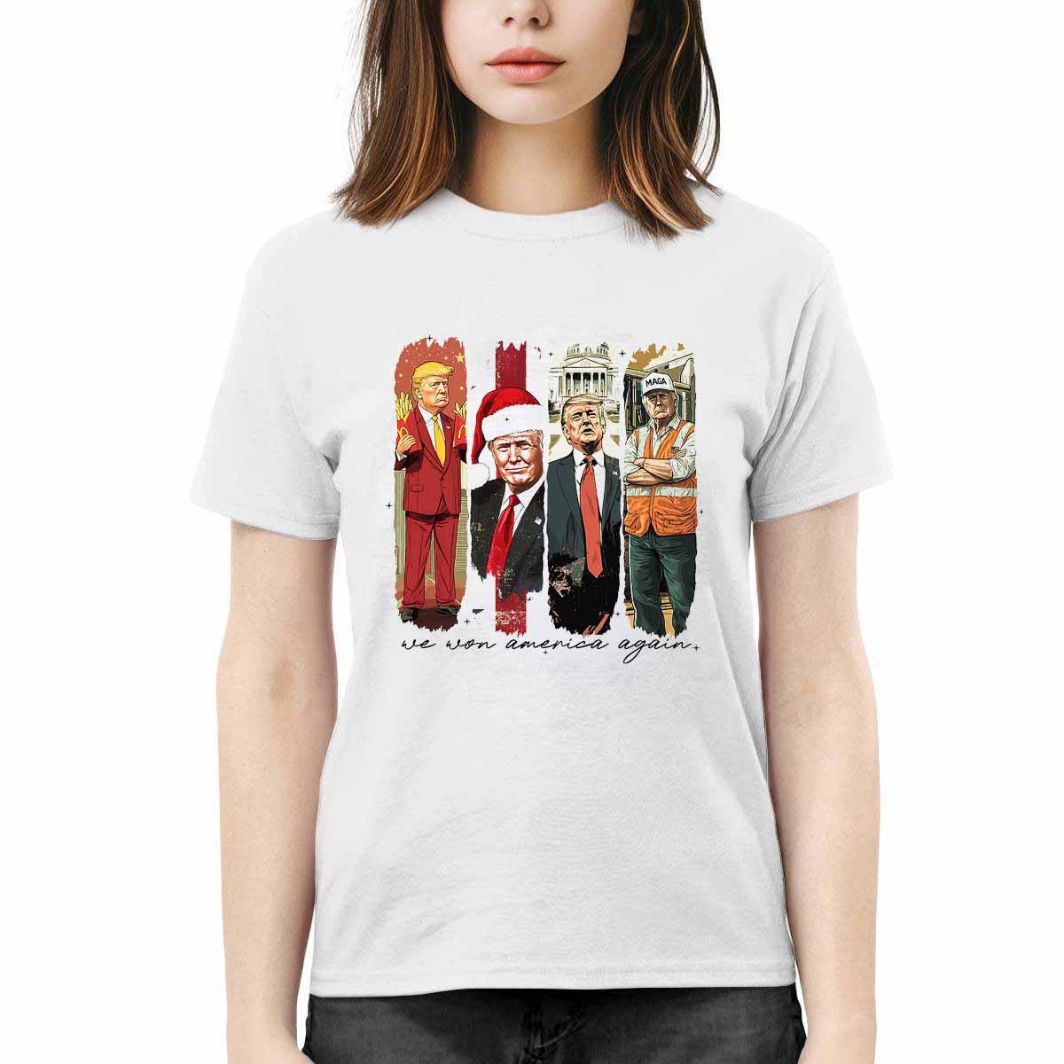 Trump We Won America Again Shirt Trump We Won America Again Shirt