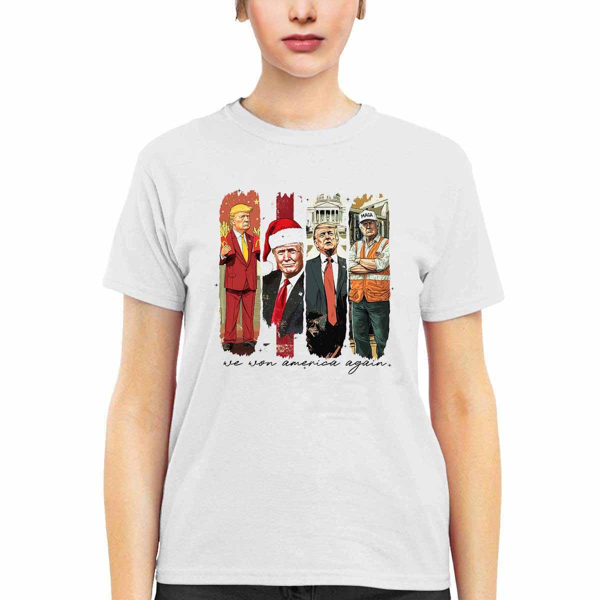 Trump We Won America Again Shirt Trump We Won America Again Shirt