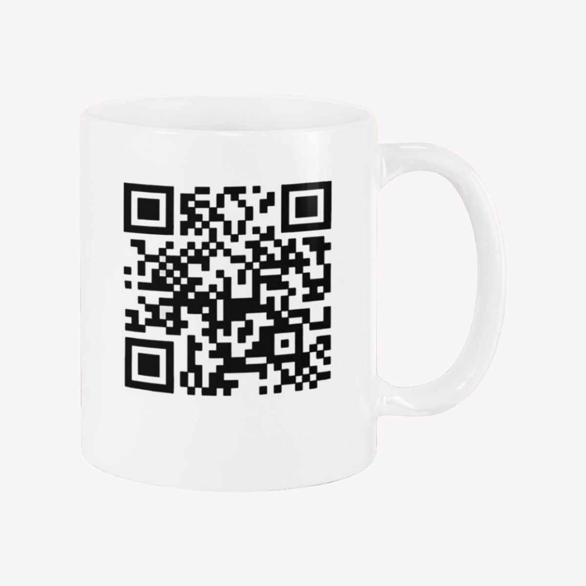 Trump YMCA Troll Dance QR Code Mug Trump YMCA Troll Dance QR Code Mug