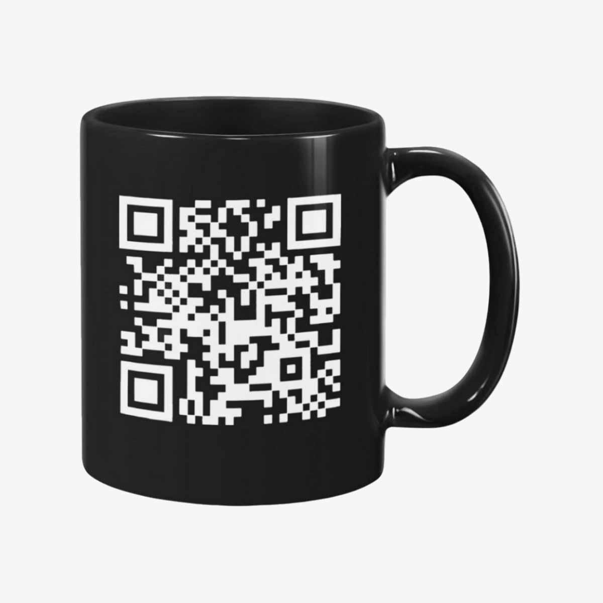 Trump YMCA Troll Dance QR Code Mug Trump YMCA Troll Dance QR Code Mug