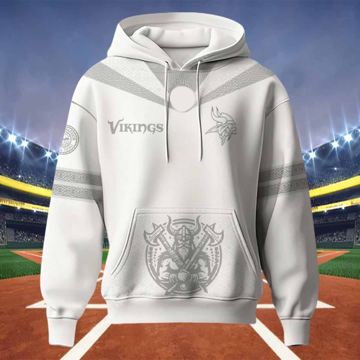 Vikings Winter Warrior 2024 Hoodie Vikings Winter Warrior 2024 Hoodie