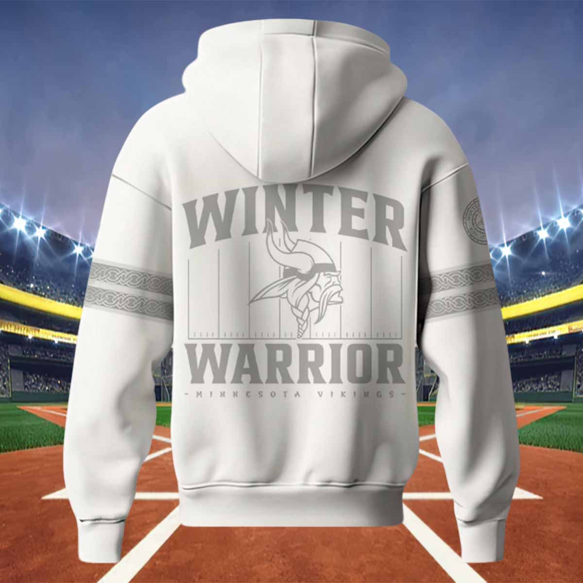 Vikings Winter Warrior 2024 Hoodie Vikings Winter Warrior 2024 Hoodie