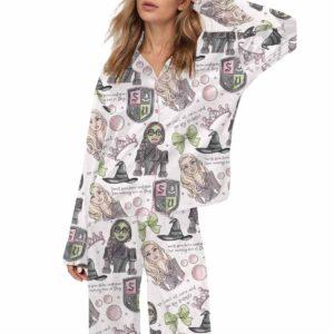 Wicked Fan Satin Pajama Set Wicked Fan Satin Pajama Set