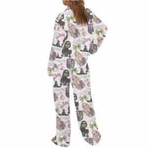 Wicked Fan Satin Pajama Set