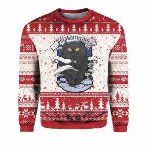 Yule Cat Jolakotturinn Ugly Christmas Sweater Yule Cat Jolakotturinn Ugly Christmas Sweater