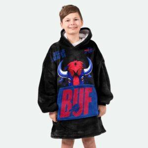 Bills Mafia Buf Football Blanket Hoodie