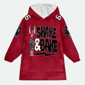 Buccaneers Shake And Bake Football Blanket Hoodie 1 Buccaneers Shake And Bake Football Blanket Hoodie