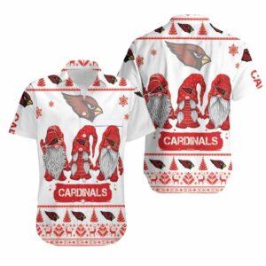 Cardinals Festive Gnome Hawaiian Shirt Cardinals Festive Gnome Hawaiian Shirt