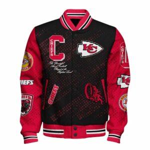 Chiefs Football Varsity Bomber Jacket Chiefs Football Varsity Bomber Jacket