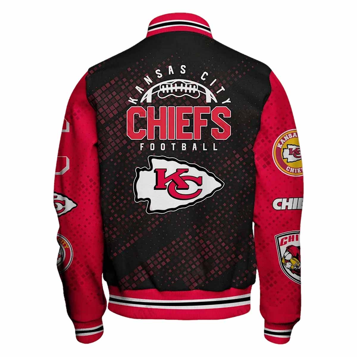 Chiefs Football Varsity Bomber Jacket Chiefs Football Varsity Bomber Jacket
