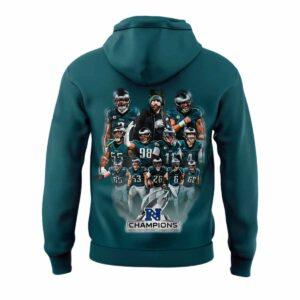 Eagles Champions LIX 2024 Hoodie 1 Eagles Champions LIX 2024 Hoodie