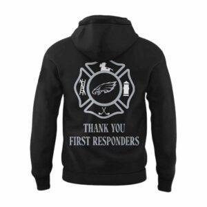 Eagles LA Strong Thank You First Responders Hoodie
