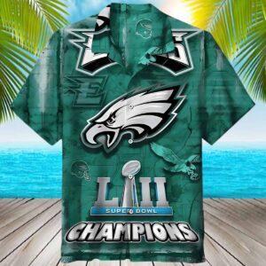 Eagles S*per Bowl LVII Hawaiian Shirt Eagles S*per Bowl LVII Hawaiian Shirt