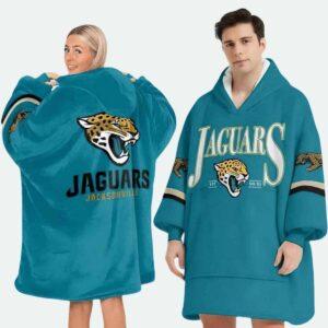 Jaguars Football Unisex Blanket Hoodie Jaguars Football Unisex Blanket Hoodie