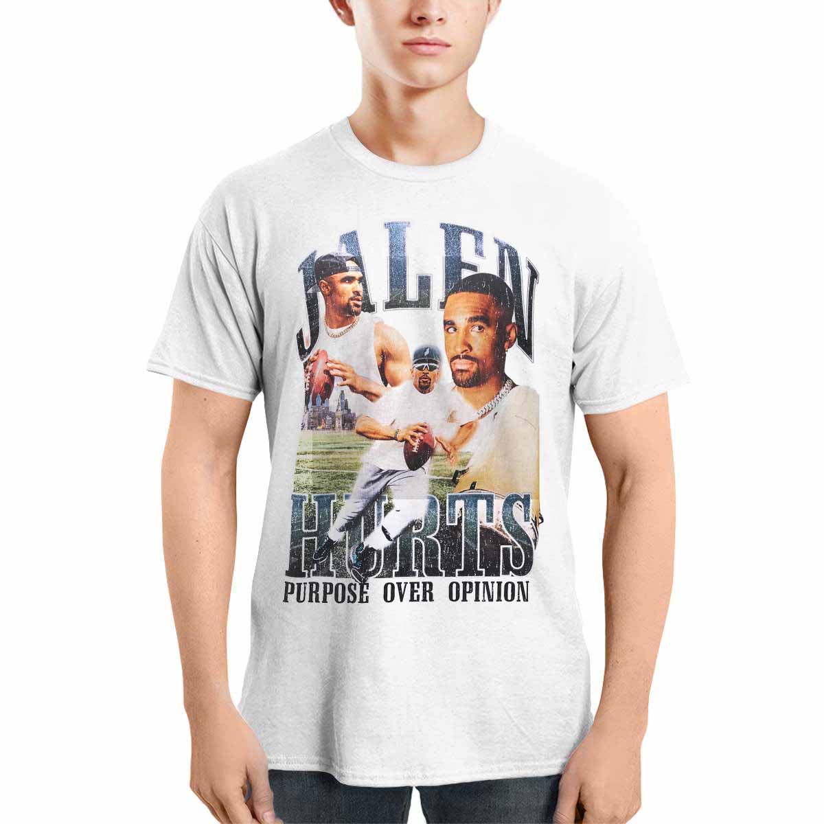 Jalen Hurts Purpose Over Opinion Shirt Jalen Hurts Purpose Over Opinion Shirt