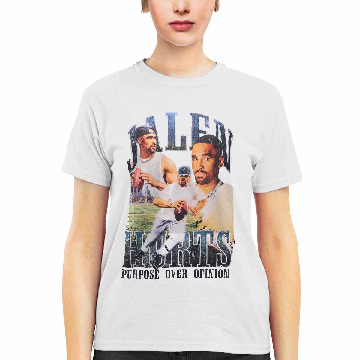 Jalen Hurts Purpose Over Opinion Shirt Jalen Hurts Purpose Over Opinion Shirt