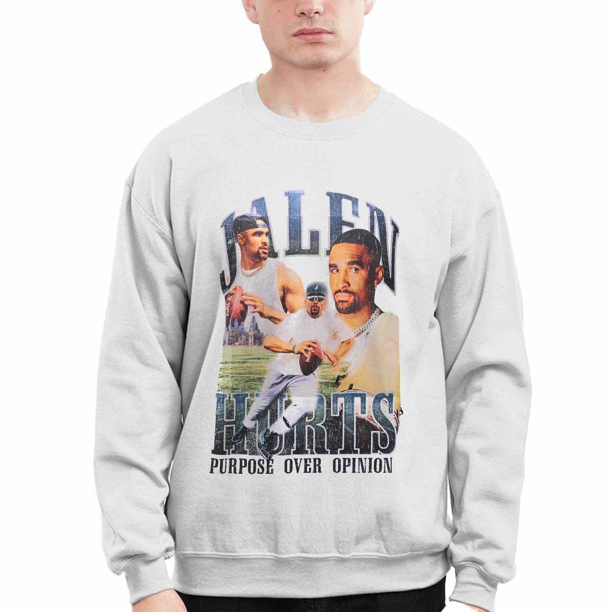 Jalen Hurts Purpose Over Opinion Shirt Jalen Hurts Purpose Over Opinion Shirt