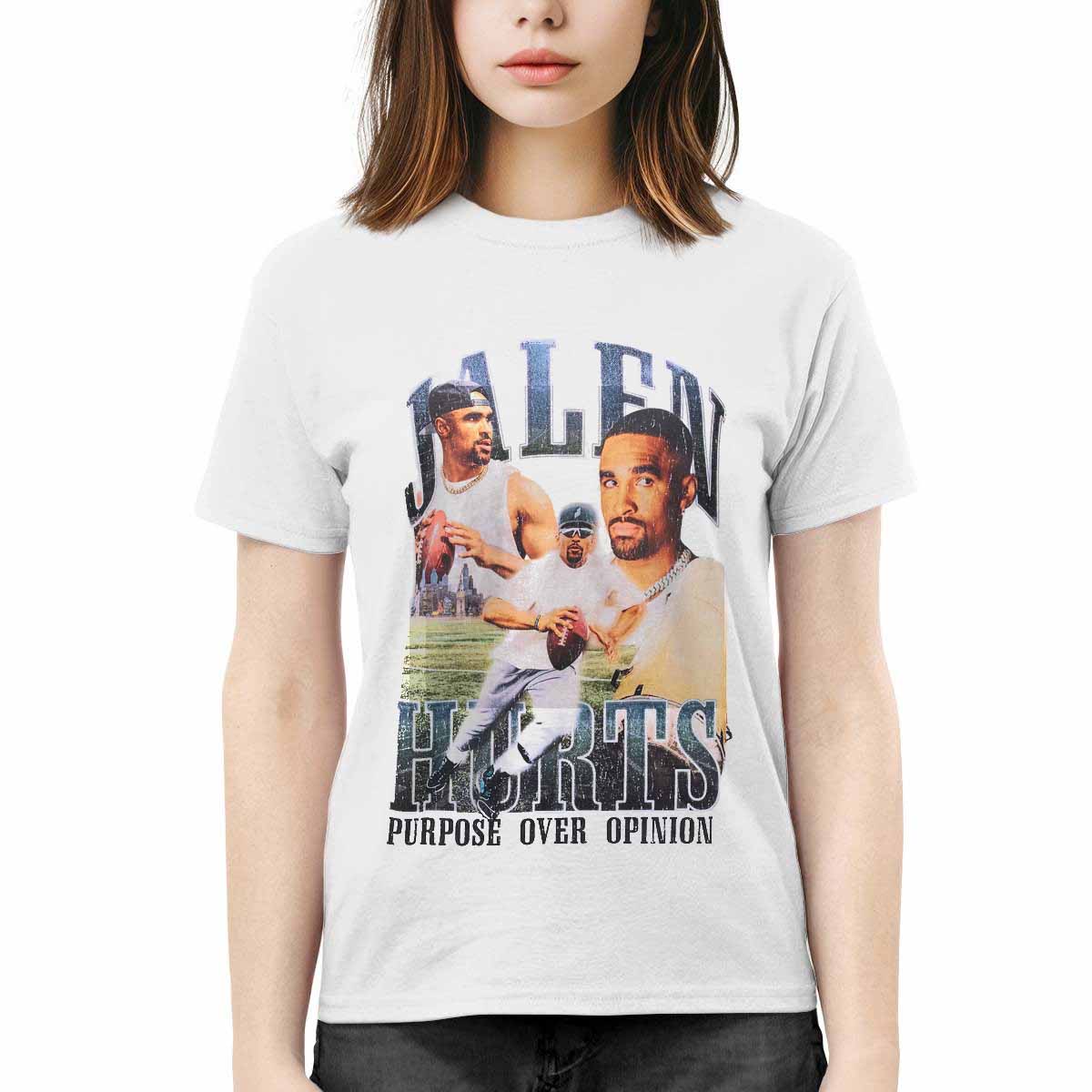 Jalen Hurts Purpose Over Opinion Shirt Jalen Hurts Purpose Over Opinion Shirt