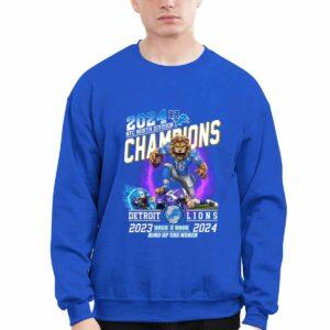 Lions 2024 North Division Champions Back To Back Shirt