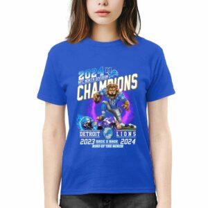 Lions 2024 North Division Champions Back To Back Shirt