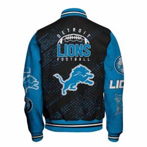 Lions Football Varsity Bomber Jacket 1 Lions Football Varsity Bomber Jacket