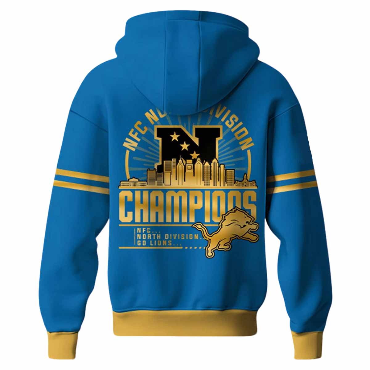 Lions Ready To Roll North Division Champions 2024 Hoodie Lions Ready To Roll North Division Champions 2024 Hoodie