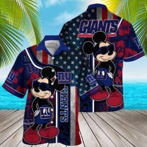 M*ckey Mouse Giants Custom Hawaiian Shirt M*ckey Mouse Giants Custom Hawaiian Shirt