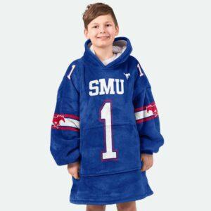 Mustangs Football Unisex Hoodie Blanket