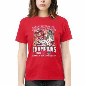 Nebraska Pinstripe Bowl Champions 2024 Shirt