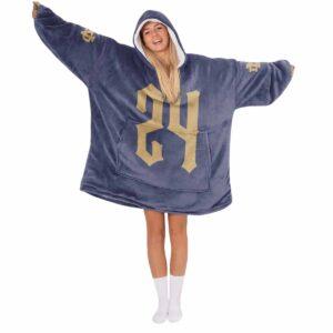 Notre Dame Football Unisex Blanket Hoodie