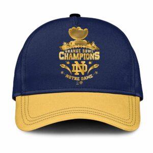 Notre Dame Orange Bowl Champions 2025 Cap Notre Dame Orange Bowl Champions 2025 Cap
