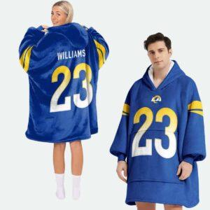 Rams Football 23 Unisex Blanket Hoodie Rams Football 23 Unisex Blanket Hoodie