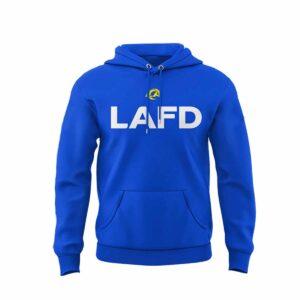 Rams LAFD Thank You First Responders Hoodie 1 Rams LAFD Thank You First Responders Hoodie
