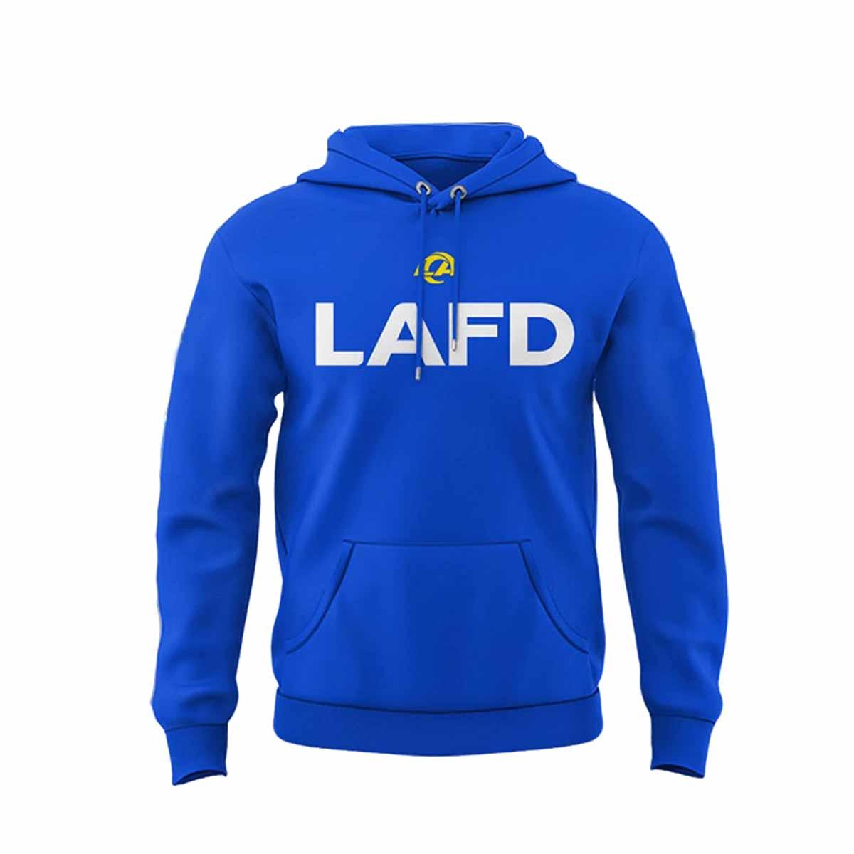 Rams LAFD Thank You First Responders Hoodie Rams LAFD Thank You First Responders Hoodie