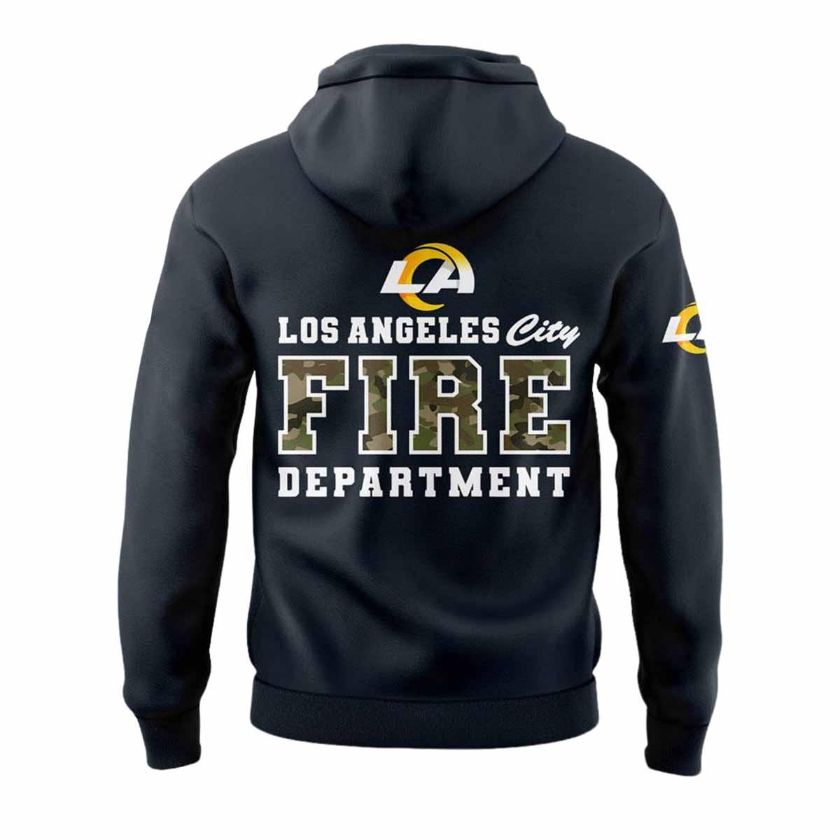 Rams Angeles City Fire Department Hoodie Rams Angeles City Fire Department Hoodie