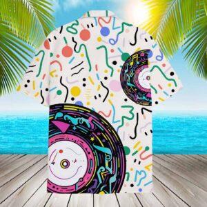 Retro Vinyl Record Hawaiian Shirt 1 Retro Vinyl Record Hawaiian Shirt
