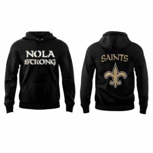 Saints Nola Strong Hoodie Saints Nola Strong Hoodie