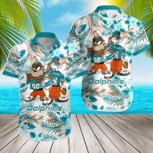 Taz And Bugs Dolphins Hawaiian Shirt Taz And Bugs Dolphins Hawaiian Shirt