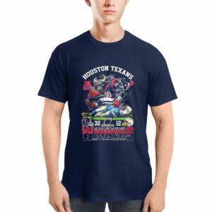 Texans AFC Wild Card Playoffs 2025 Winners Shirt Texans AFC Wild Card Playoffs 2025 Winners Shirt