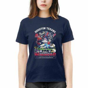 Texans AFC Wild Card Playoffs 2025 Winners Shirt 2 Texans AFC Wild Card Playoffs 2025 Winners Shirt