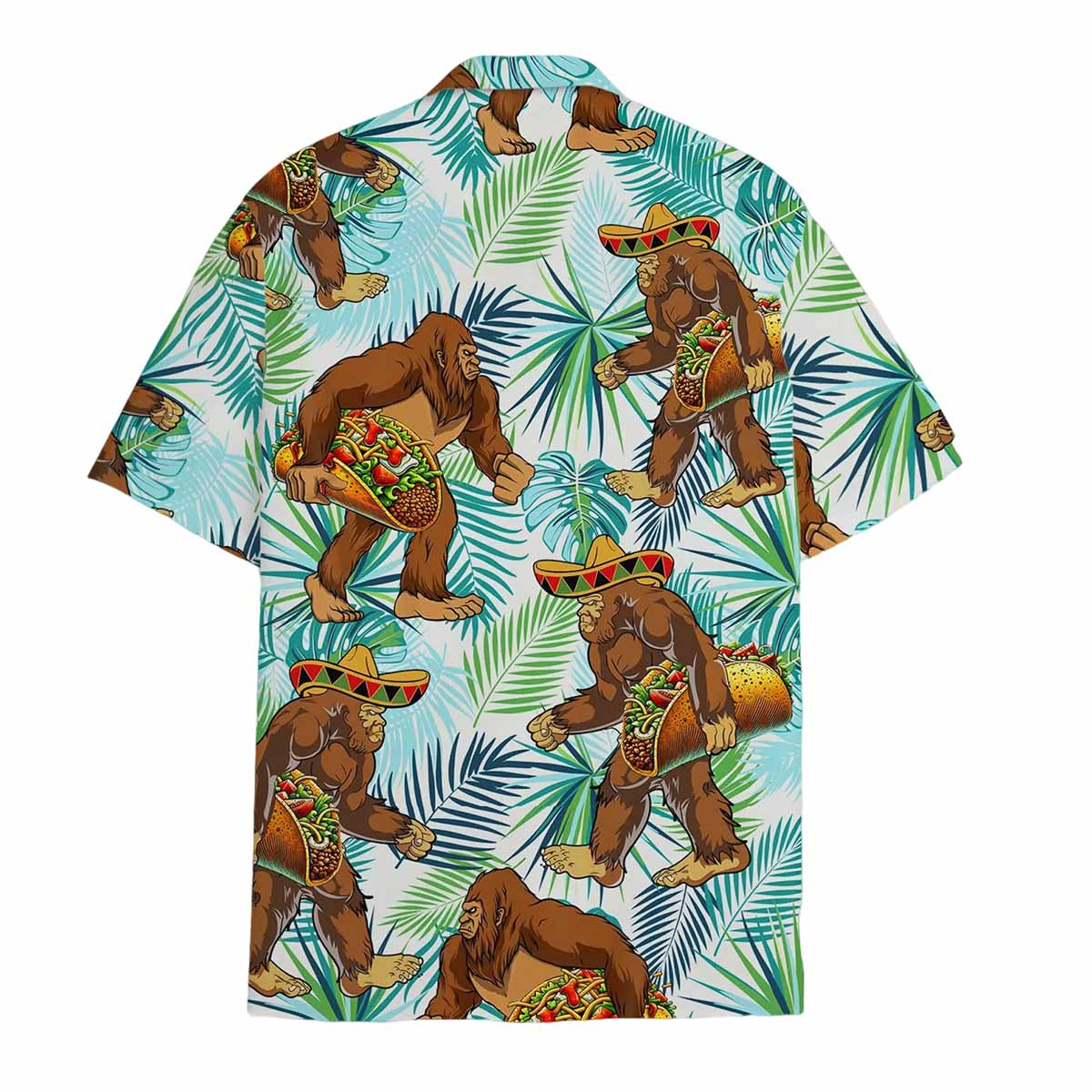 Tropical Bigfoot Taco Hawaiian Shirt Tropical Bigfoot Taco Hawaiian Shirt