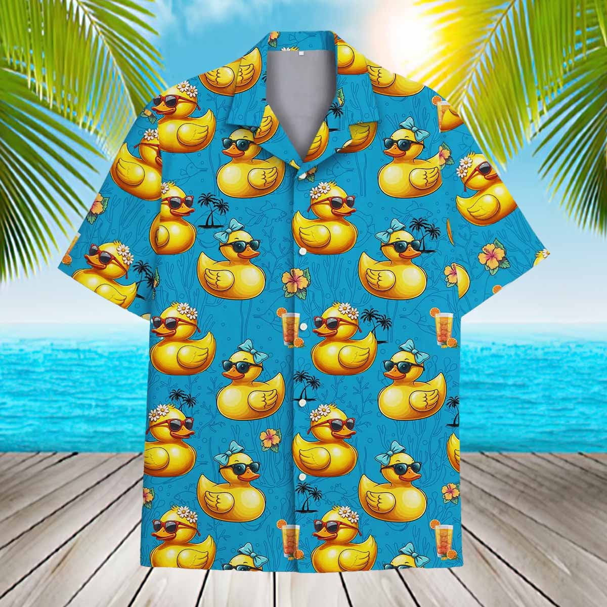 Tropical Duck Hawaiian Shirt Tropical Duck Hawaiian Shirt