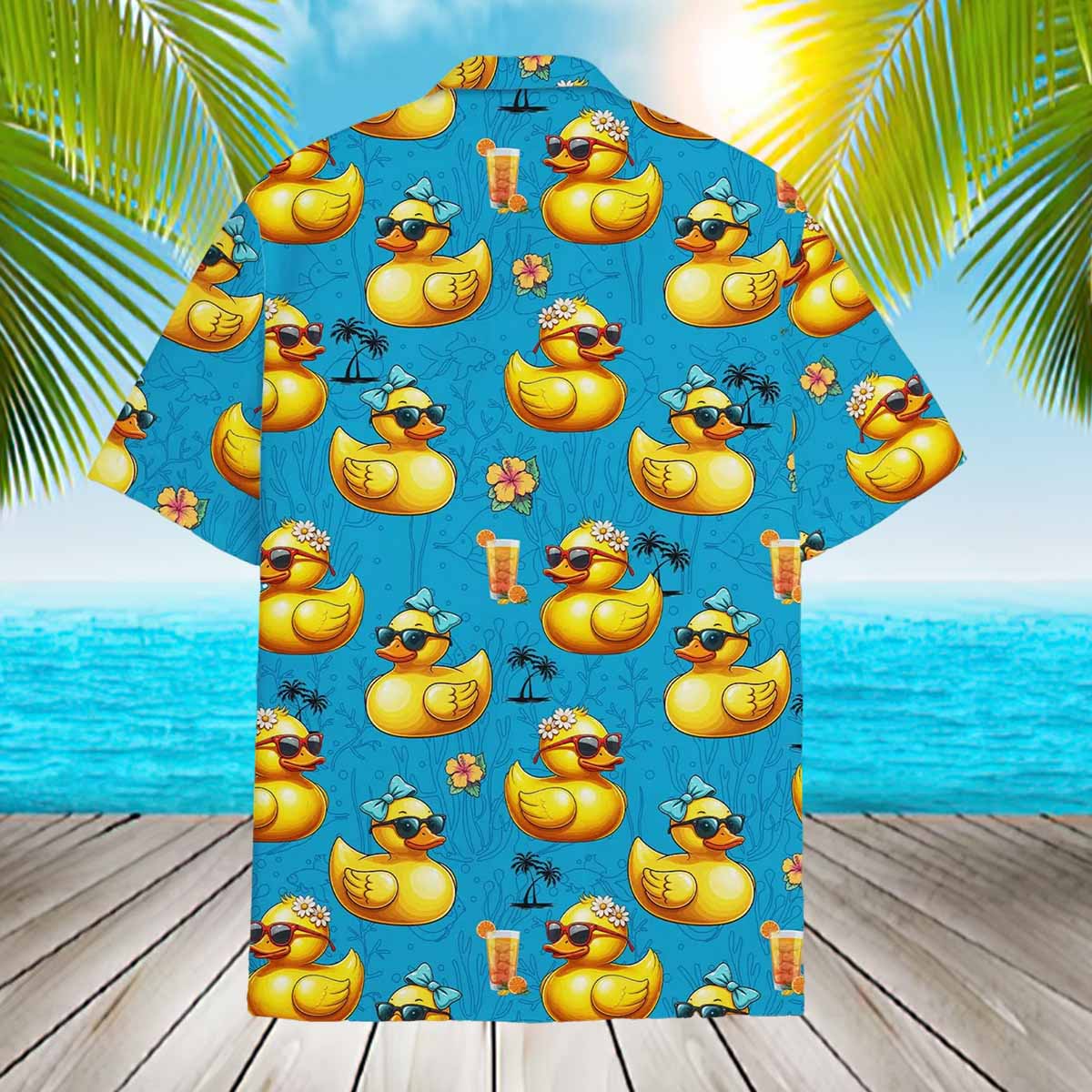 Tropical Duck Hawaiian Shirt Tropical Duck Hawaiian Shirt