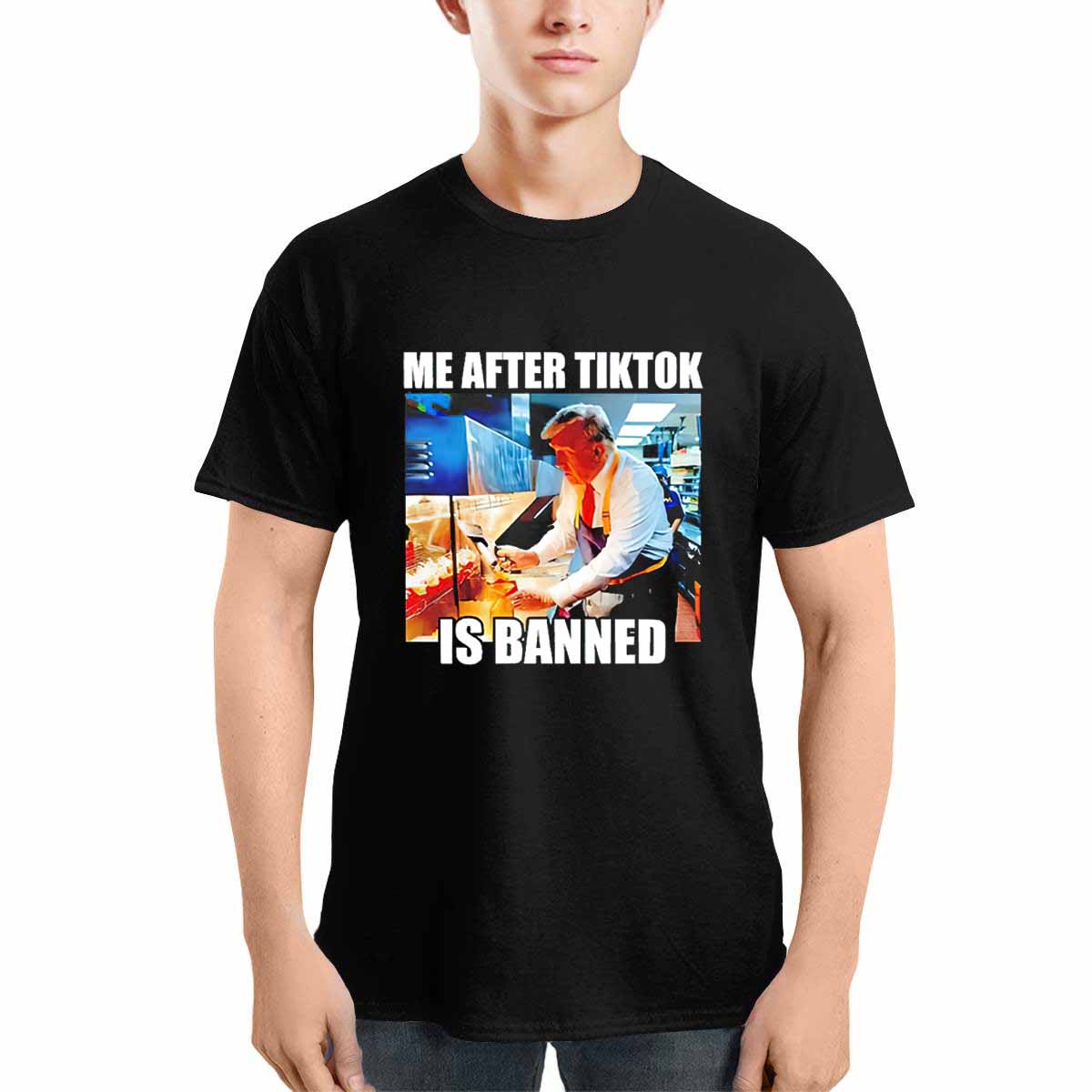 Trump Me After Tiktok Is Banned Shirt Trump Me After Tiktok Is Banned Shirt